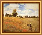 Field of Poppies - Claude Monet