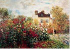Monet - Artist's Garden at Argenteuil